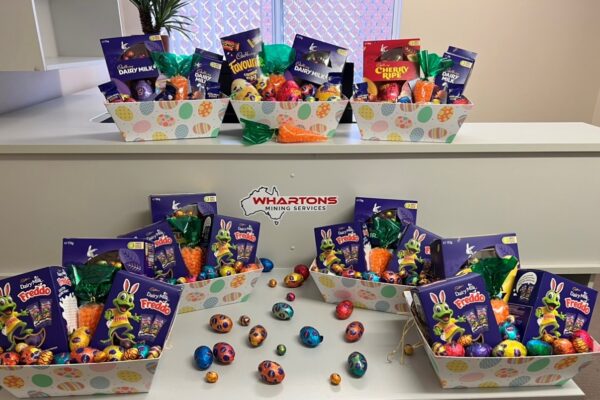 Whartons Mining Field Services and Rostered Support Easter Promo
